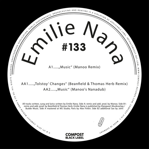 Emilie Nana - Tolstoy` Changes (Beanfield & Thomas Herb Remix)