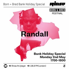 Rinse FM Podcast - DJ Randall - 2nd May 2016