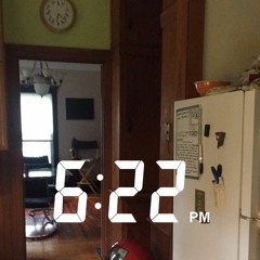 Clock, Refrigerator, Cars
