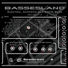 Bassesland v1.0 Virtual Electric, Acoustic and Synth Bass VST Plugin Software by Syntheway