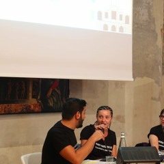 Matteo Colombo e Anna Rusconi con Isabella Zani, Translation slam, n. 2014_09_04_015