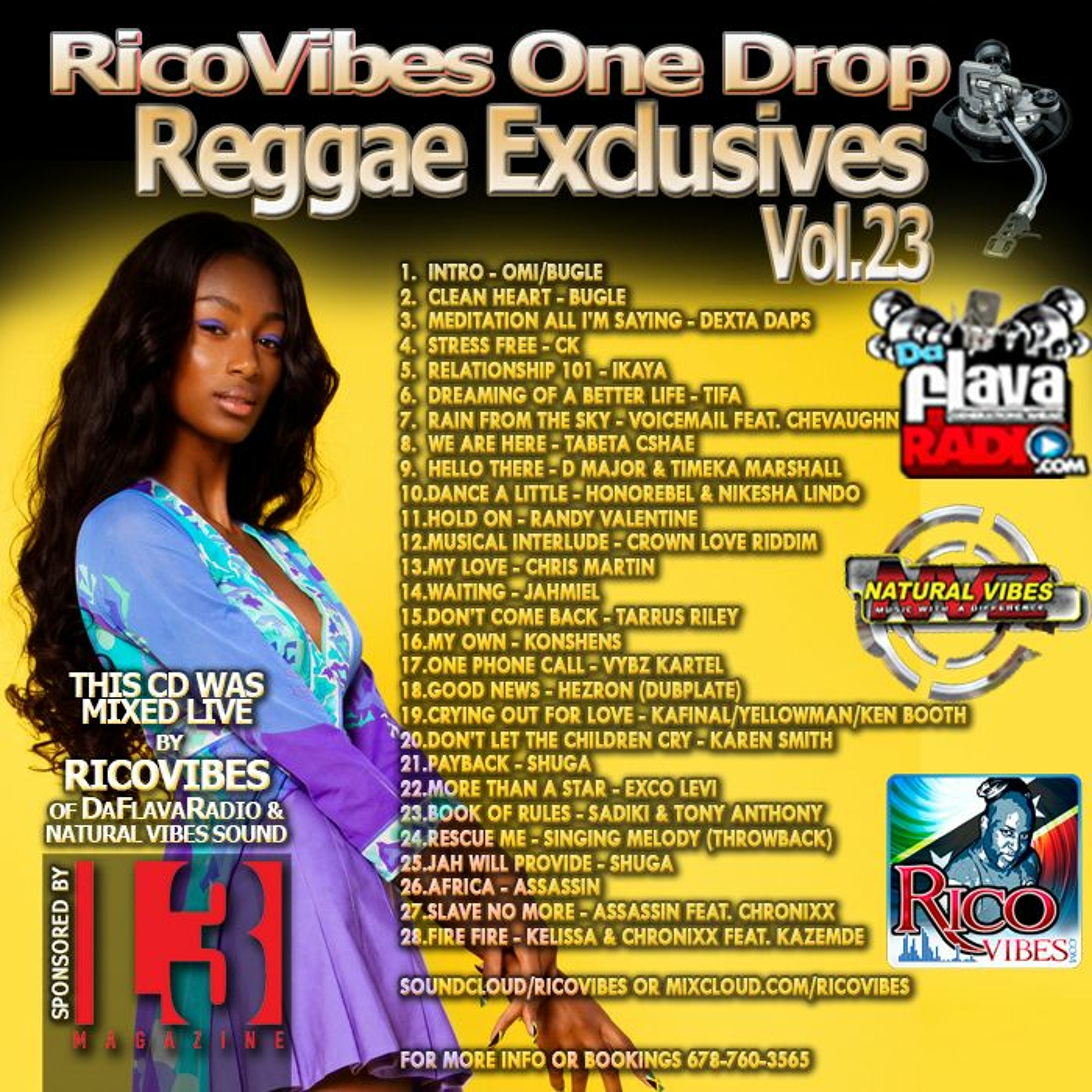 RICOVIBES NATURAL VIBES ONE DROP REGGAE EXCLUSIVES VOL. 23 episode artwork