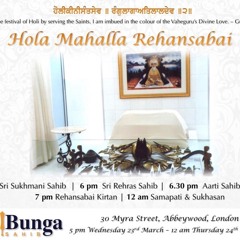 Hola Mahalla Rehansabai 2016 - Sri Akal Bunga Sahib London
