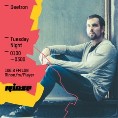 Rinse FM Podcast - Deetron - 3rd May 2016