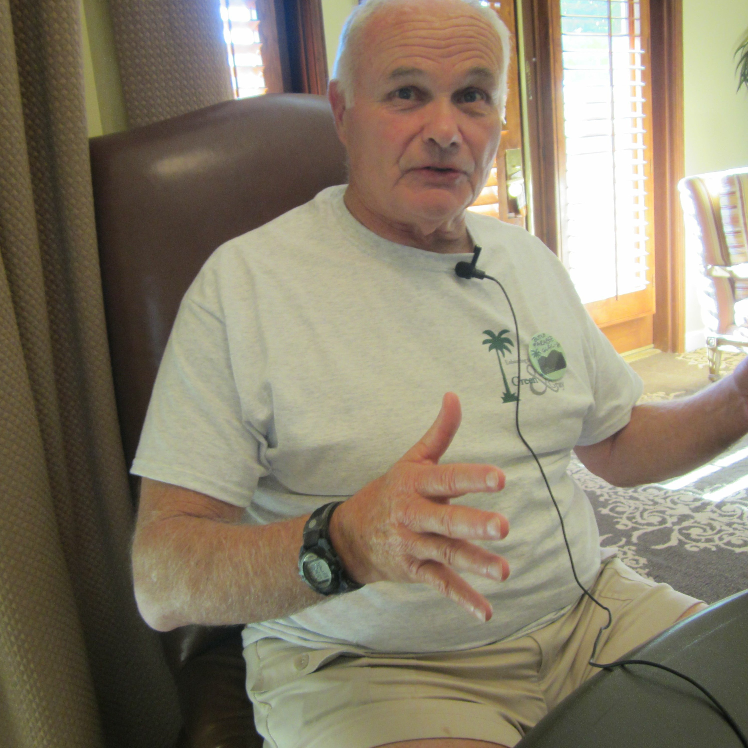 Retired NPS park ranger Butch Farabee