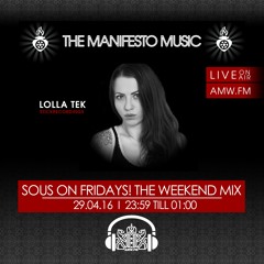 The Manifesto Music Showcase at AMW.FM 29.04.16