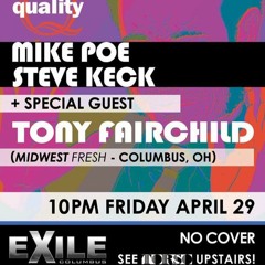 Tony Fairchild (Midwest Fresh)- GROOVE@Exile 4/29/16