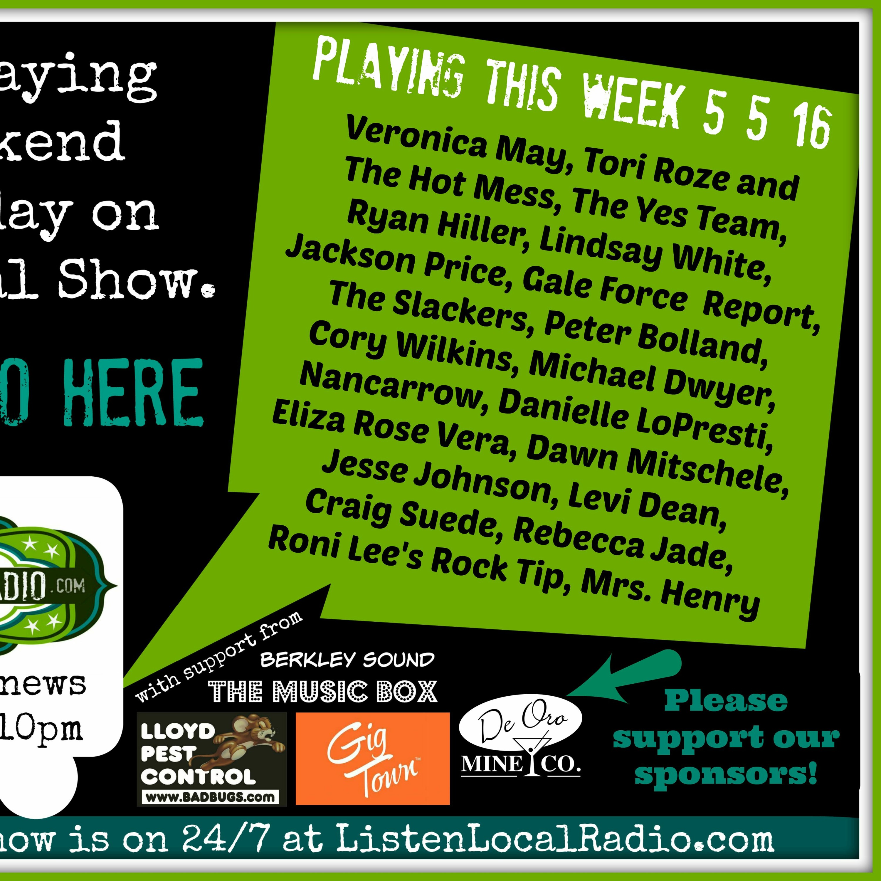 The Listen Local Show 5 5 16 episode artwork