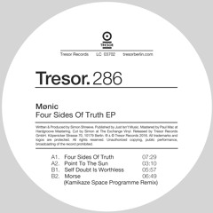 Mønic - Four Sides Of Truth EP - Tresor
