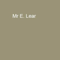 Mr Lear