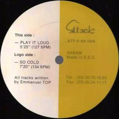 Emmanuel TOP - PLAY IT LOUD (Original Mix)