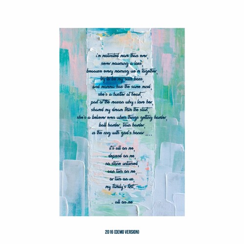 All On Me (Demo Version) - produced by Jay Vega