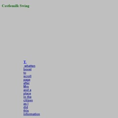 Castlemilk Swing