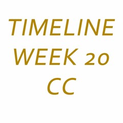 Timeline Week 20 - Foundations - CC