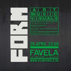 Captain Cosmotic pres. Nefelibata Jr. DJ Set At Form Part I Club Favela Münster