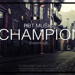 CHAMPION PROD. BY RBT MUSIC|OLD SKOOL|FREE RAP BEAT
