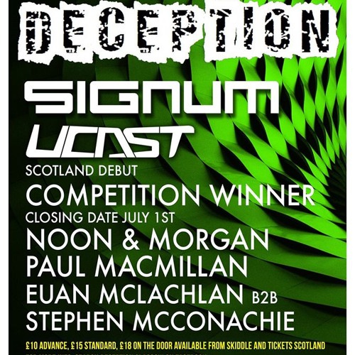 Michael McBurnie - Deception Glasgow Competition Mix