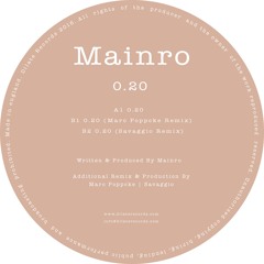 Mainro - 0.20 (Original Mix)
