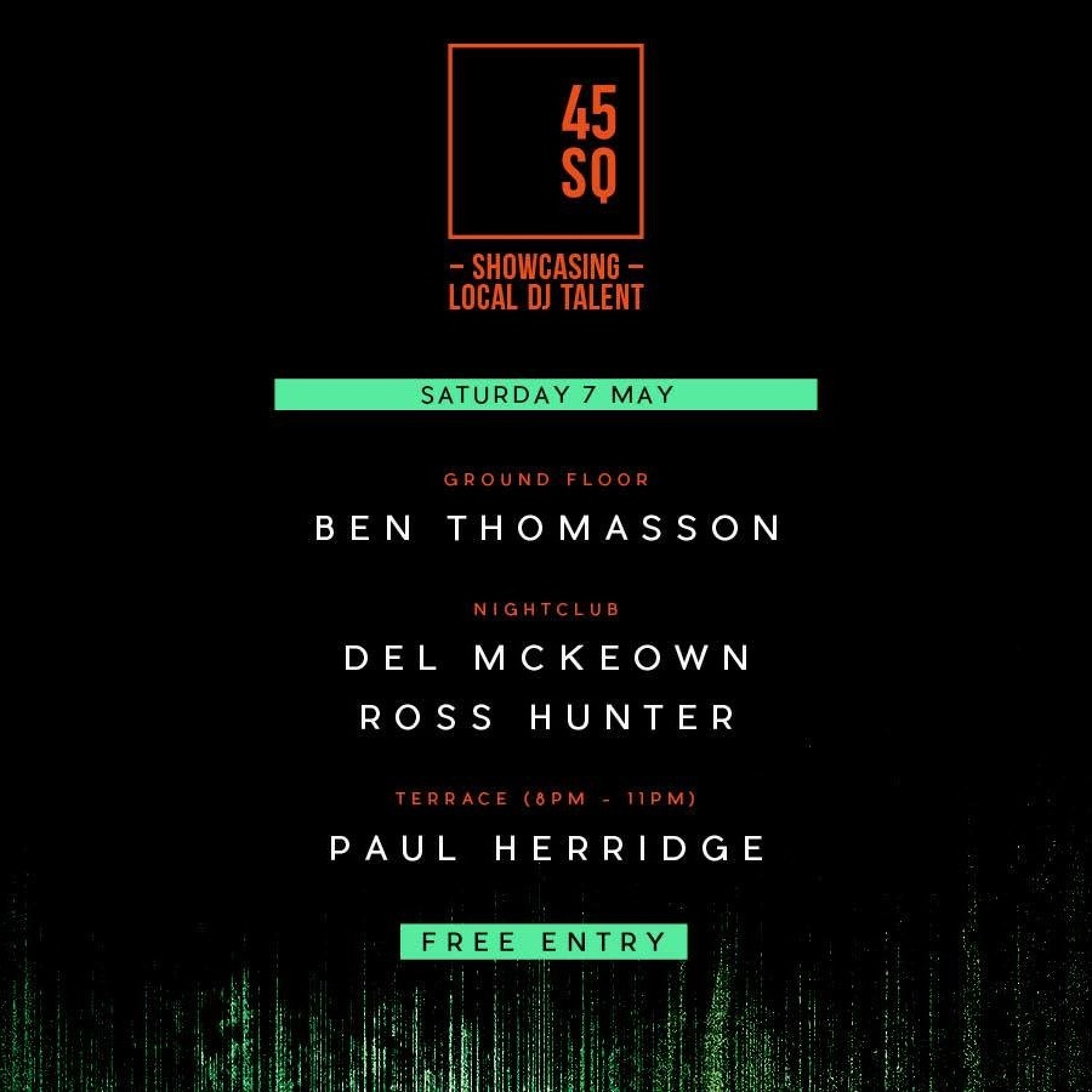 45 SQ Fojo Live Terrace Mix 2016 (1st Part recorded 3hr set) episode artwork