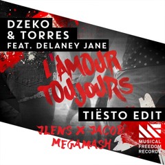 DV&LM. Martin Garrix vs. Tiesto, D&T - L'Amour Toujours Tremors (JLENS & Jacob Ferrer Edit)