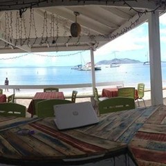 Live at The Paradise Bar, Cane Garden Bay, Tortola 2016