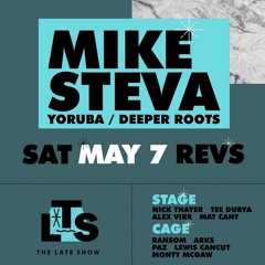 The Late Show - Revolver Upstairs - 5-7am Sunday 8th May 2016