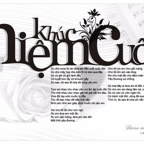 Niệm Khúc Cuối
