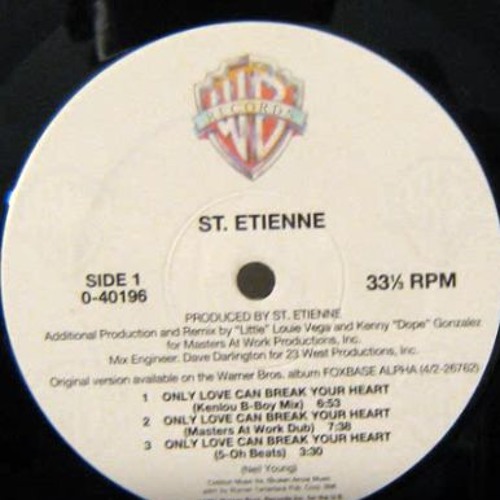 St Etienne Only Love Can Break Your Heart Masters At Work Dub