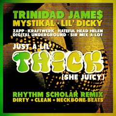 Trinidad James Ft. Mystikal & Lil Dicky - Just A Lil Thick (Rhythm Scholar Funk In The Trunk Remix)