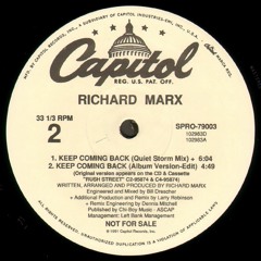 Richard Marx Keep Coming Back (Quiet Storm Mix)