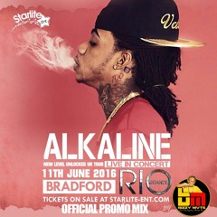 Alkaline - UK Tour Promo Mix 2016 (June 11th Bradford Edition) - Mixed By Bizzy Mvts