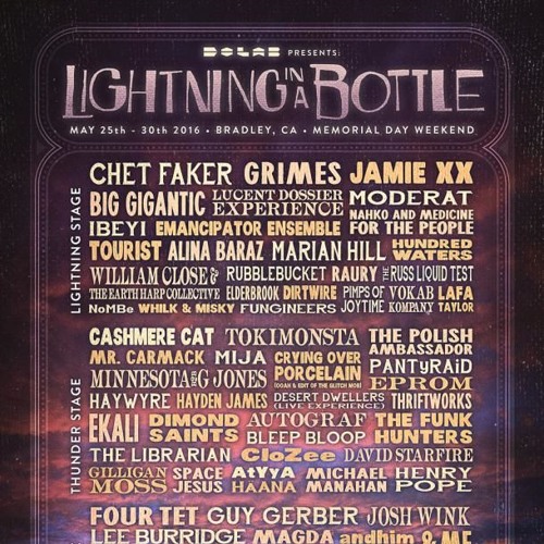 The Woogie Stage @ Lightning in a Bottle 2016