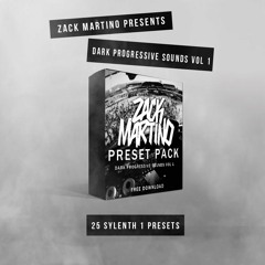 Zack Martino Presents Dark Progressive Sounds Vol 1 - LIMITED DOWNLOADS !!!