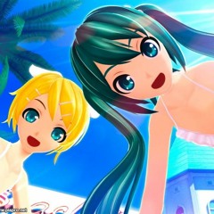 Summer Idol - Kagamine Rin and Hatsune Miku