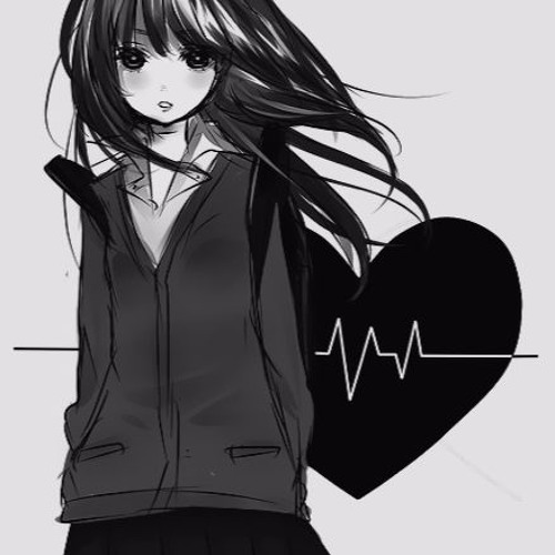 Аниме фото девушек на аву черно Stream Nightcore - Heartbeat Eurovision, Latvia by Nivoki Listen online for free