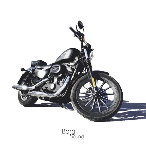 Stream Harley Davidson Sportster motorcycle sound effects library by A
