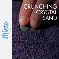 ASMR. Crystal Sand Crunching. No Talking