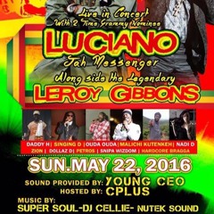 LUCIANO & LEROY GIBBONS LIVE IN CALGARY PROMO MIX BY NUTEK SOUND
