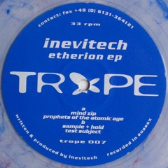 Inevitech - Mind Zip (Etherion EP) TROPE 007