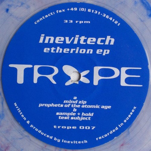 Inevitech - Mind Zip (Etherion EP) TROPE 007