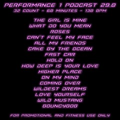 PERFORMANCE 1 29.0 (32 - 60 - 130 THE GIRL IS MINE MIX)