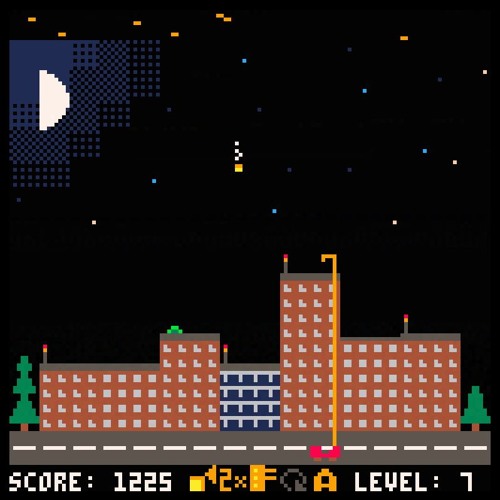 Meteoritic Roof-o-Mat (made with PICO-8)