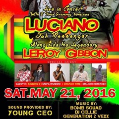 LUCIANO & LEROY GIBBONS LIVE IN EDMONTON PROMO MIX BY NUTEK SOUND