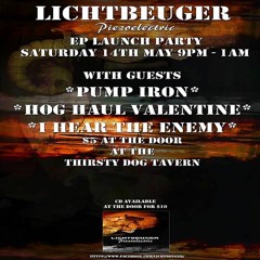 LICHTBEUGER - live at The Thirsty Dog Tavern, Auckland, New Zealand - May 14th 2016
