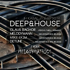DETUNE At 2Y Melodymathics - Deep & House