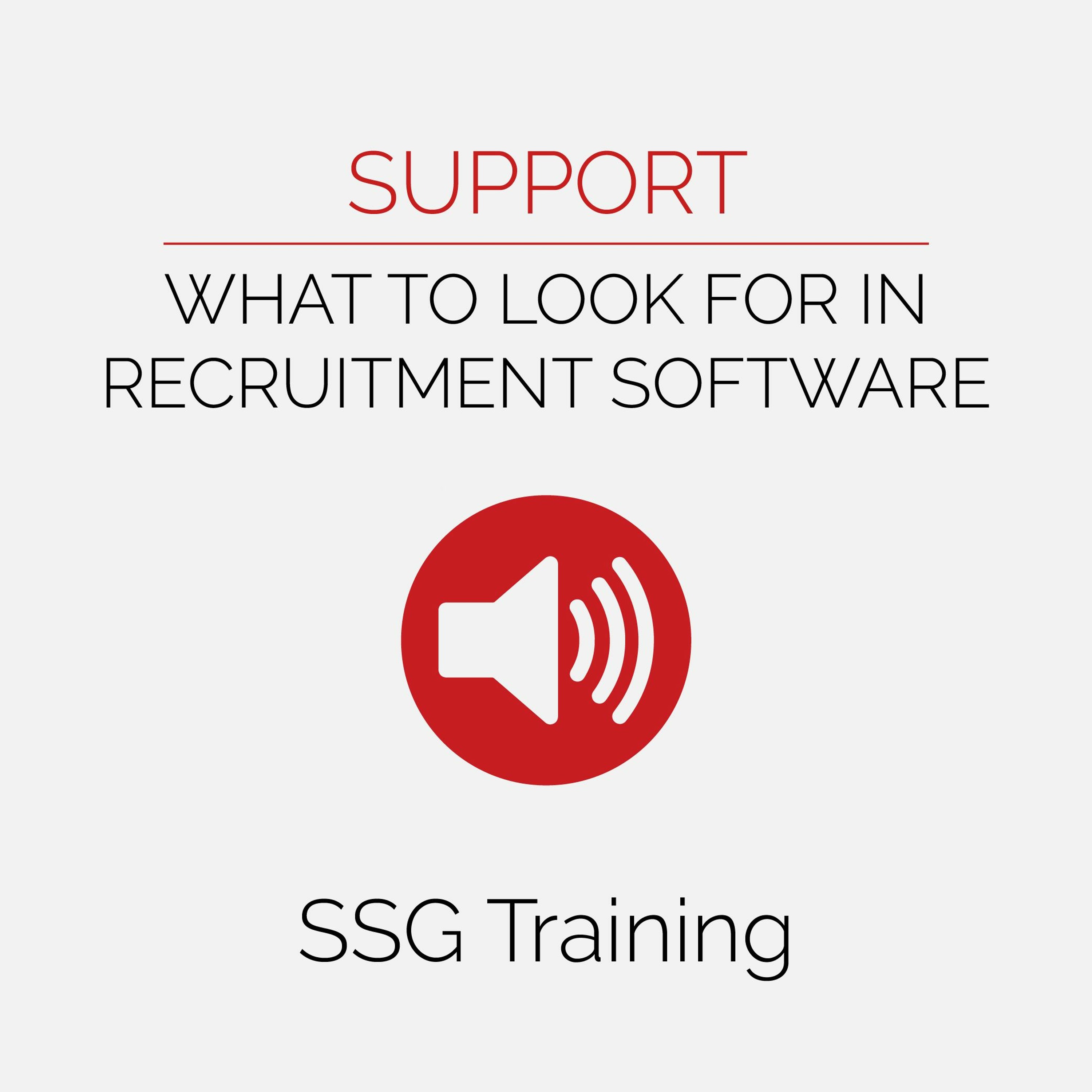 The Recruitment Launchpad from SSG