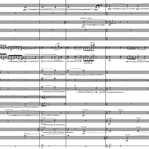Lush - for 11 players and electronics (Wet Ink Ensemble)