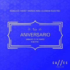 Terraza Bar aniversario