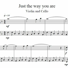 Just The Way You Are - Bruno Mars - String duet(preview)