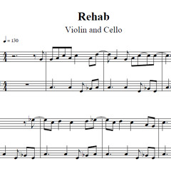 Rehab - Amy Winehouse - String duet (preview)